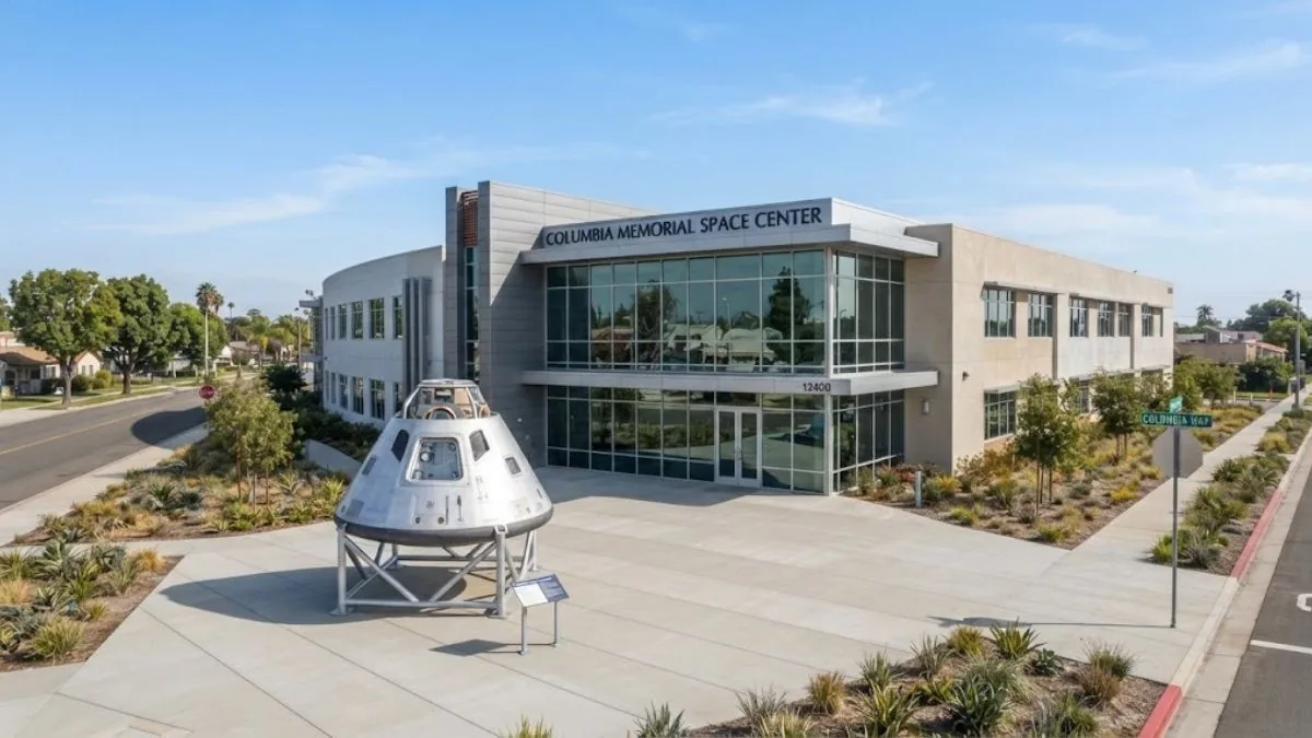 Columbia Memorial Space Center on Columbia Way in Downey, CA